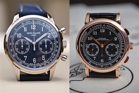 patek vs lange watch.